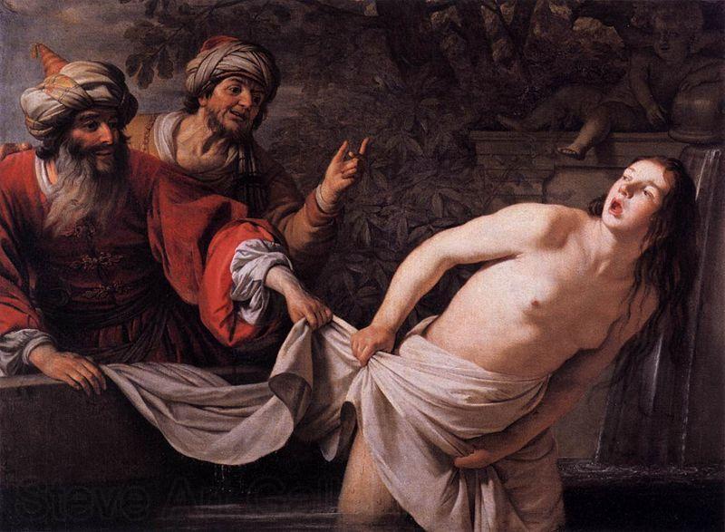 Gerard van Honthorst Susanna and the Elders Spain oil painting art
